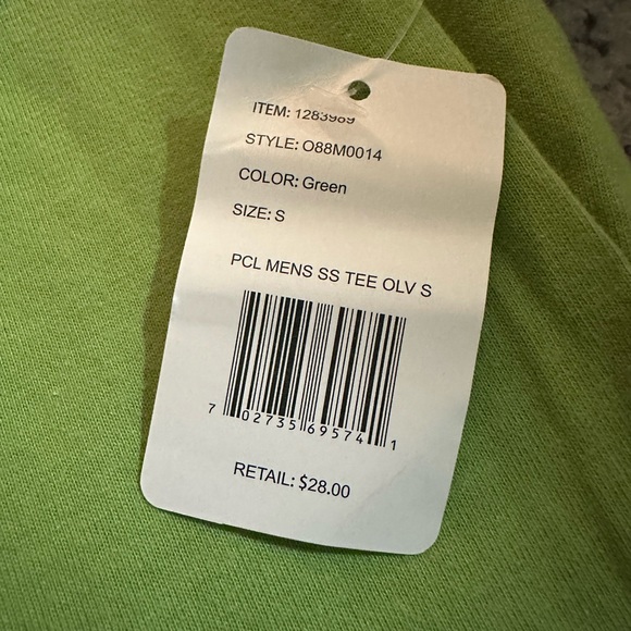 Princess Cruise Mens Small Tee color green - Picture 3 of 3